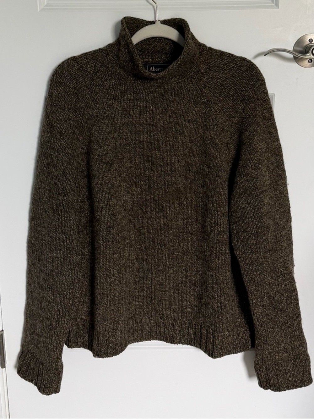 Abercrombie & Fitch vintage 90’s Y2K Cross Wool Sweater Medium 54983 - Picture 5 of 16